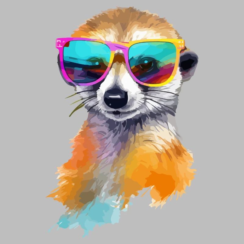 Migno, das Erdmännchen mit Brille