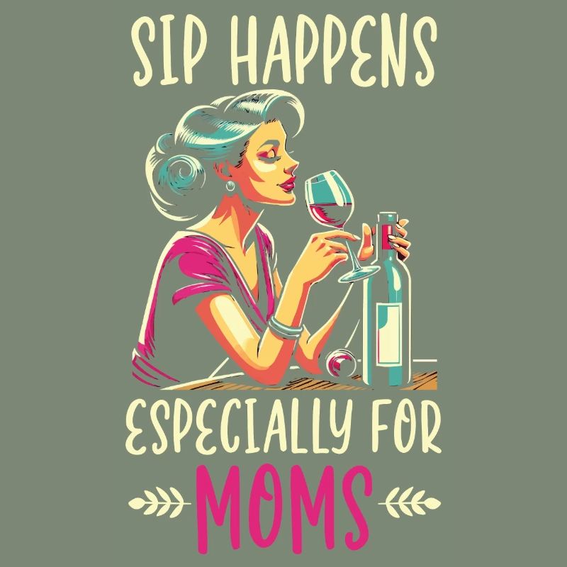 Muttertag, Weintrinker, Mutterschaft, Beste Mutter