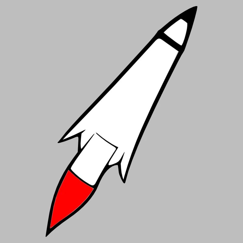 Vecteur de vol spatial spatial de fusée spatiale