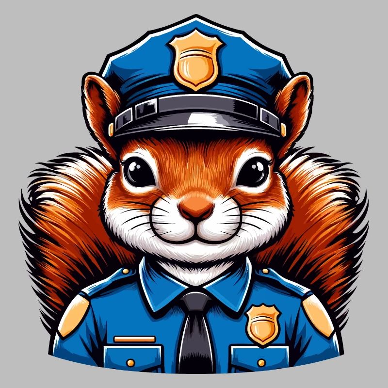 Officer Eichhörnchen