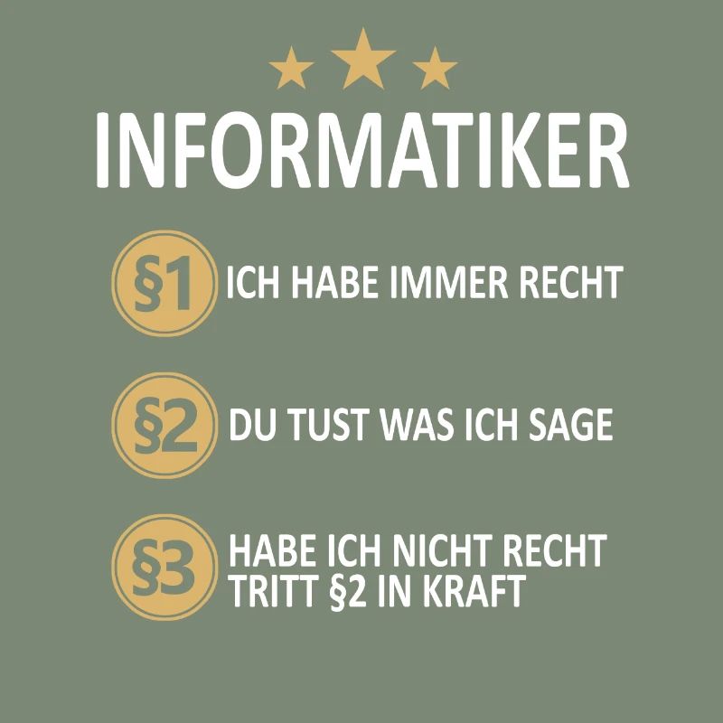 Informatiker Programmierer Informatik Spruch