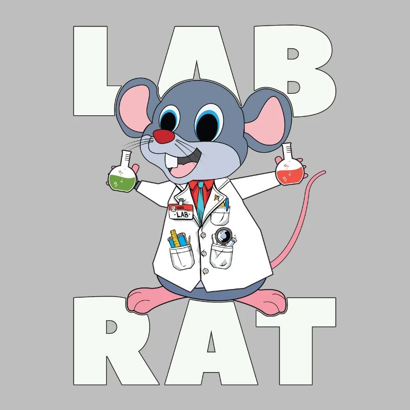 Laboratory Laboratory Technician Lab Rat Science Gift