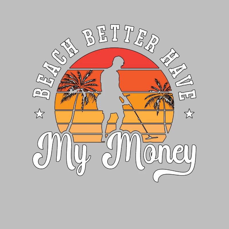 Metal Detecting Beach Better Retro Dig Detectorist