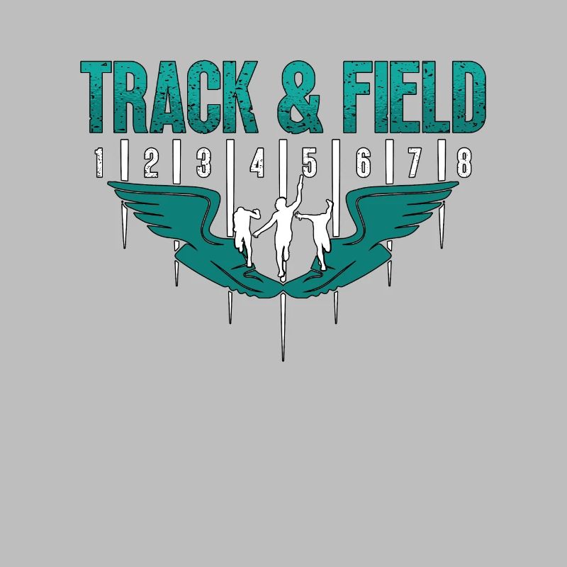 Track And Field Athletic Training Runner Sprinting