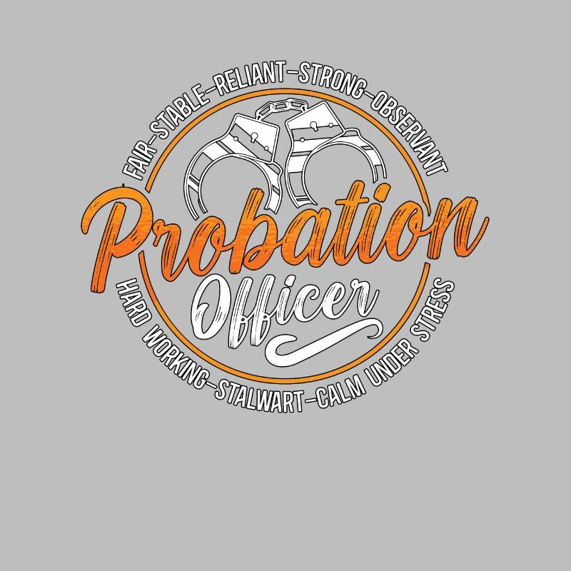 Agent de probation Gardien de prison Application de la loi