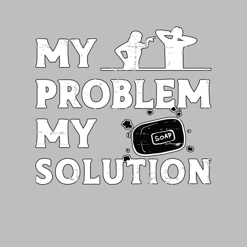 Soapmaker My Problem My Solution Pictogram Dad Mom