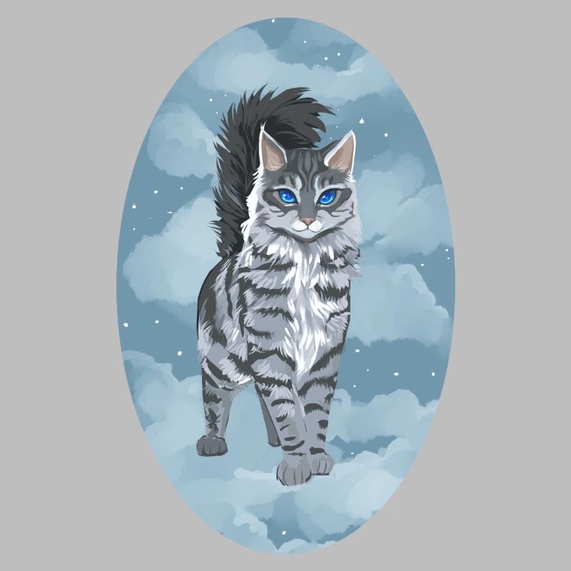 Feathertail Feathertail Firestar Chat gris