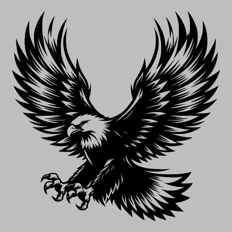 Majestic Mighty Eagle in Attack Flight