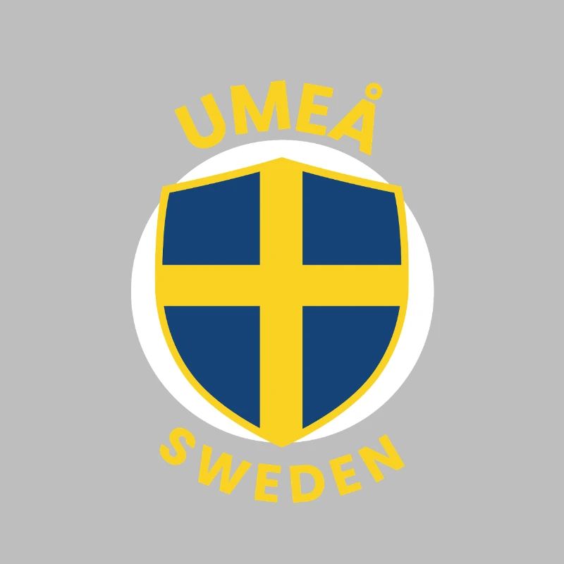Écusson d’Umeå, Suède,