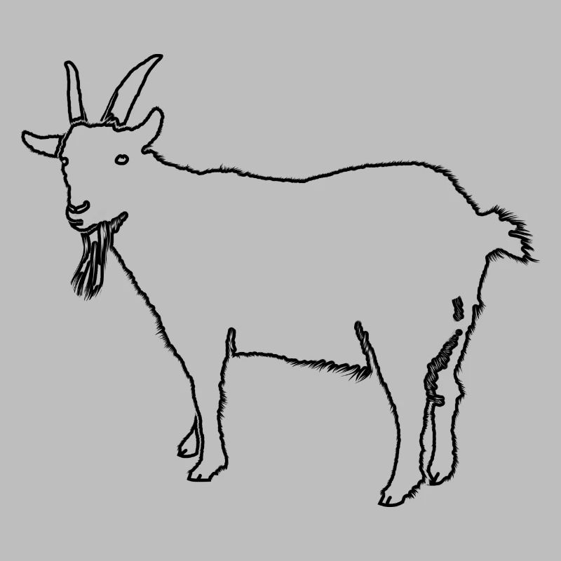 Goat outline