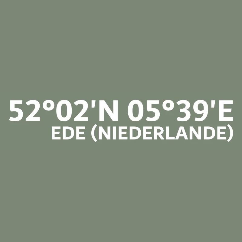 Coordonnées d’Ede (Pays-Bas)