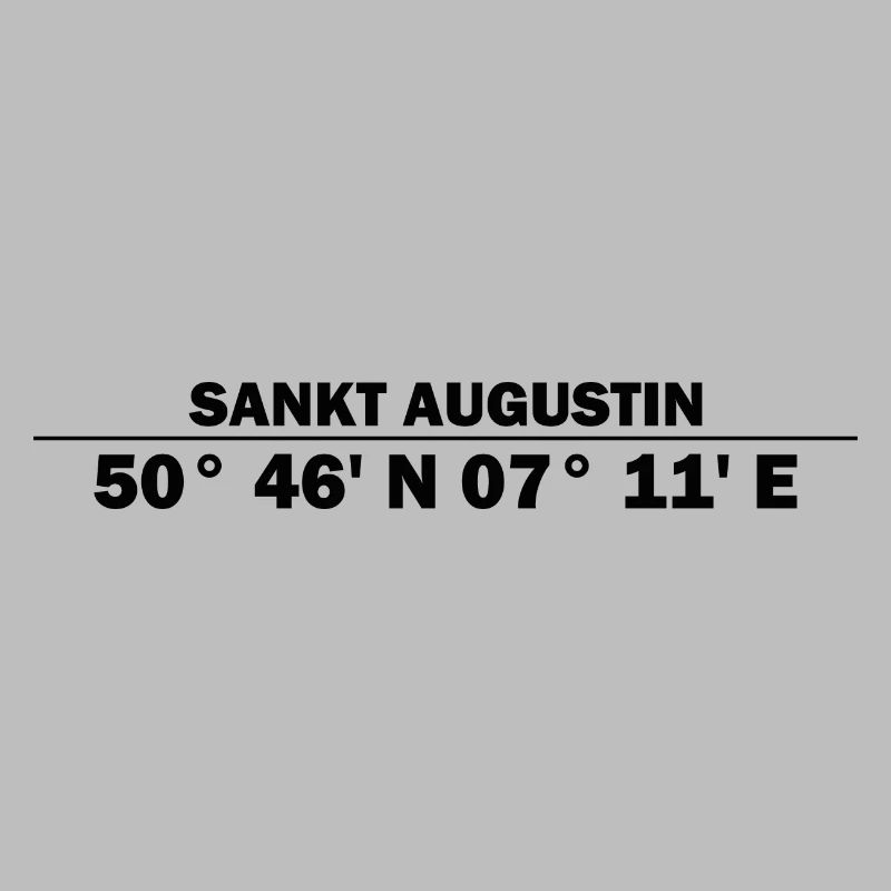 Coordonnées de Sankt Augustin