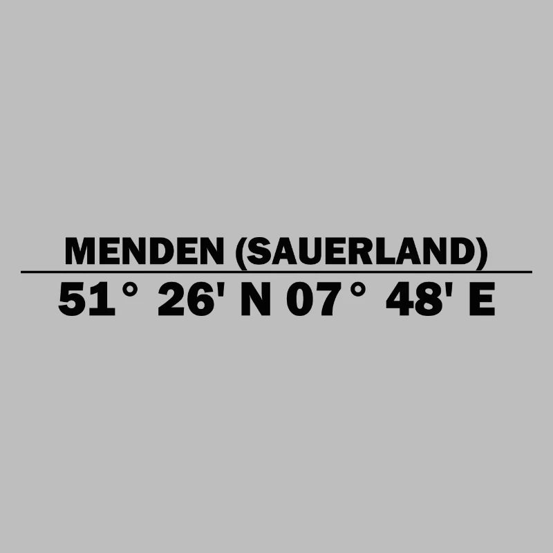 Menden (Sauerland) Coordinates