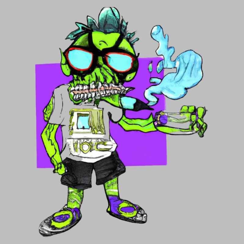 Cooler Zombie