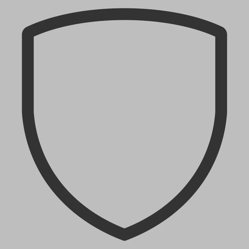 SHIELD BADGE PATCH SHAPE LOGO