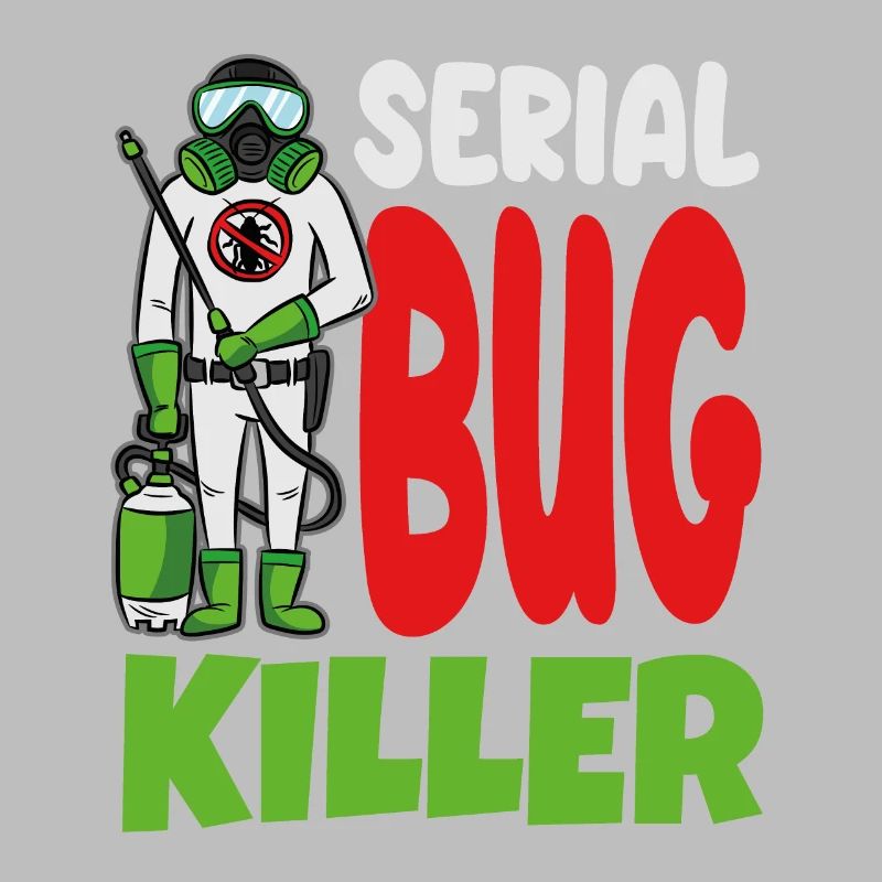 Funny Exterminator Serial Bug Killer