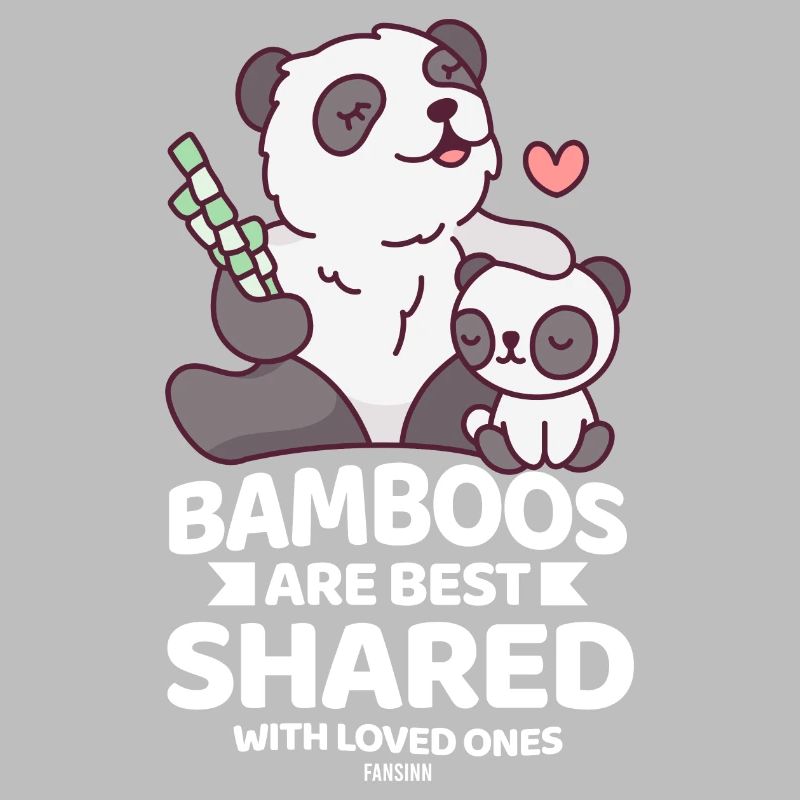 Panda mère panda bébé panda amant bambou