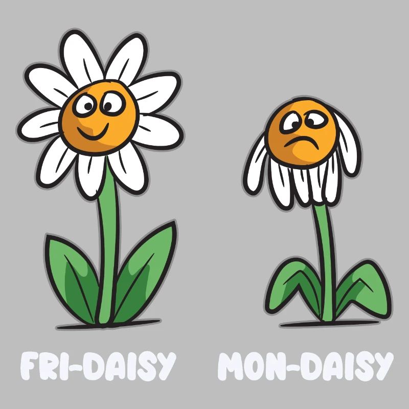 Leben eines Gänseblümchen Mon-Daisy Fri-Daisy