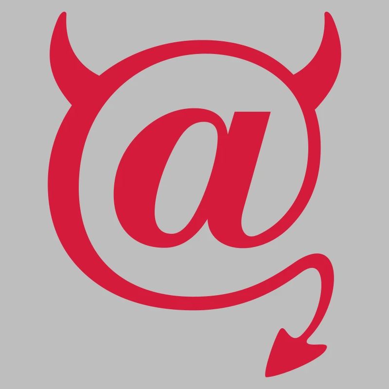 Devil @ Teufel Nerd Symbol Programmierer IT