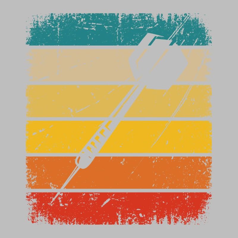 Rectangle rétro - fléchette -