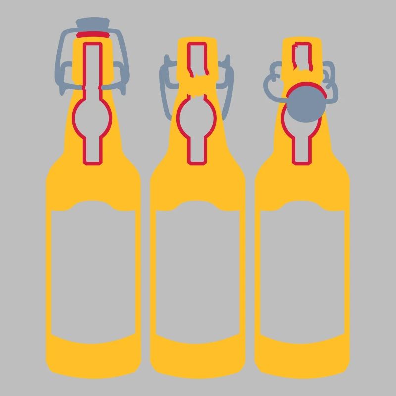 3 bouteilles de bière / 3 beer bottles (c, 3c)