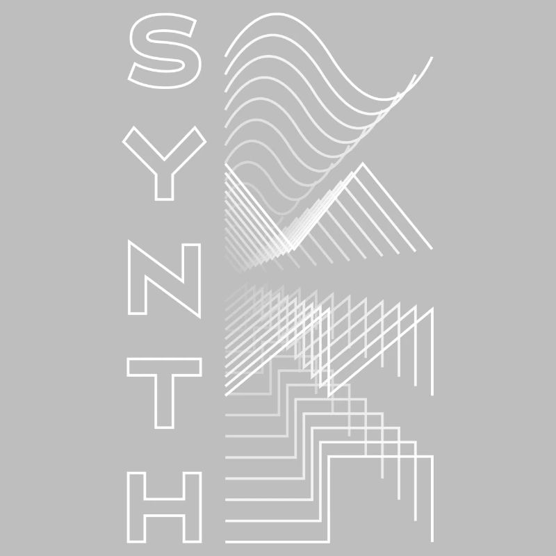 Synth Waveform Audio Analog Design Modular Gift