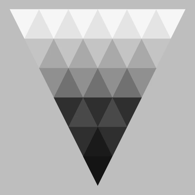 Abstract triangle