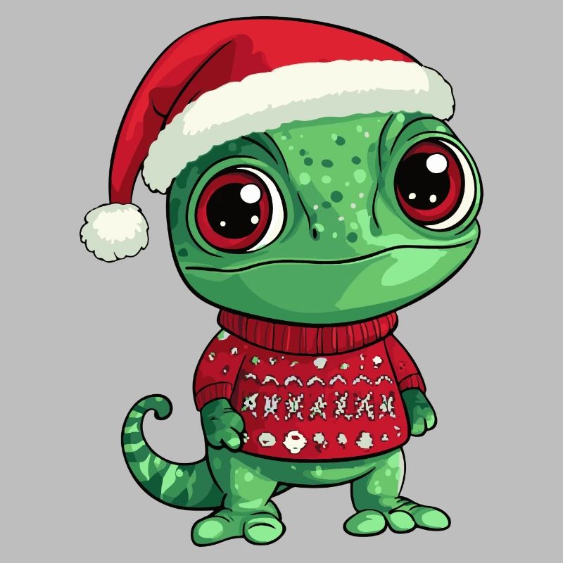 Chameleon Christmas Comic