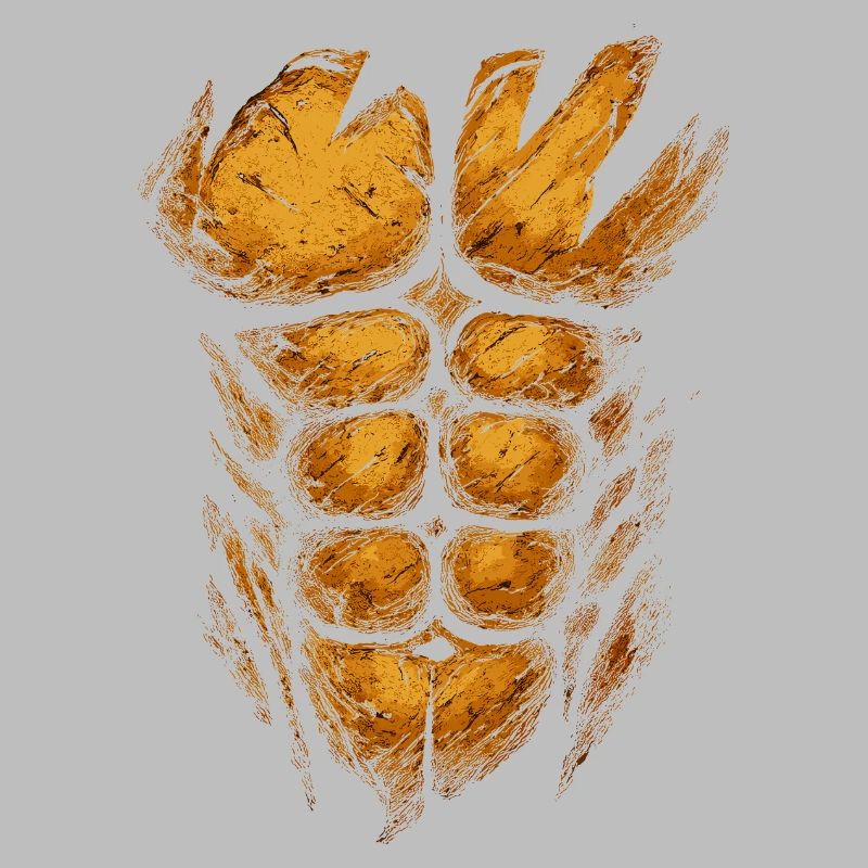 Fire Orange Muscle Structure
