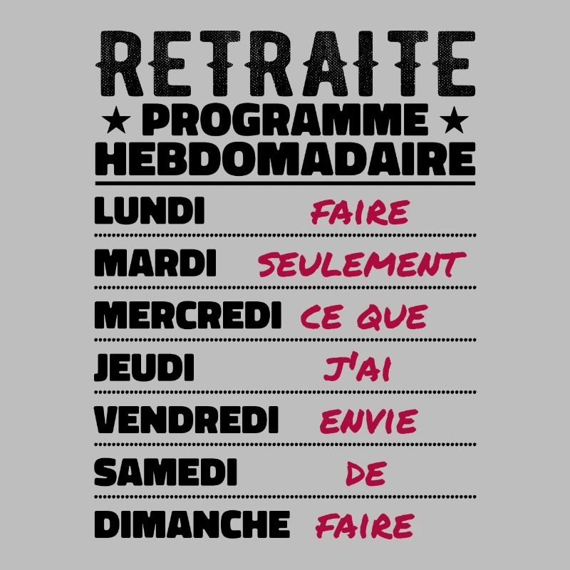 Retraite Programme Hebdomad Retraite Rigolo
