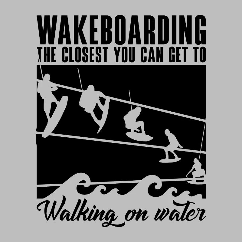 Wakeboard Wakeboarding Wakeboarder Idée Cadeau