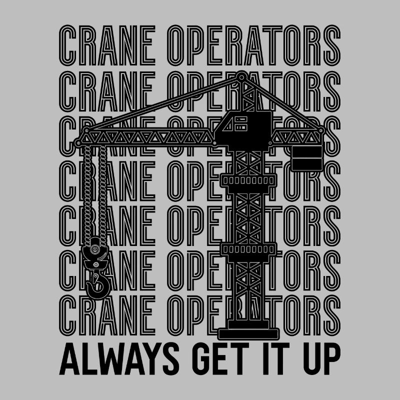Construction worker Crane driver Crane operator Gift idea
