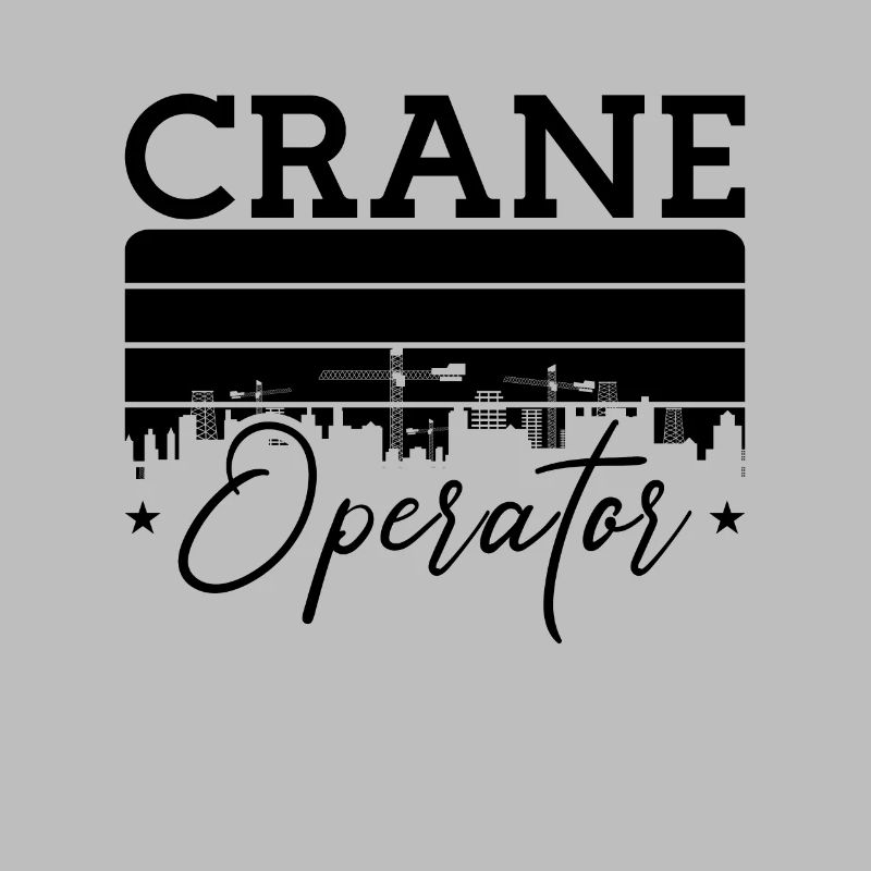 Grutier Ouvrier de la construction Travail Grue Idée cadeau