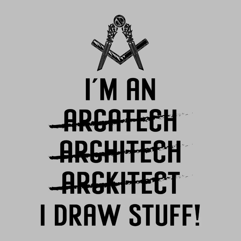 I’m An I Draw Stuff Architecte Architecture de travail