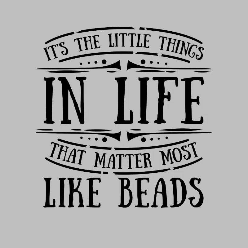 It's The Little Things In Beading Beadwork Beader
