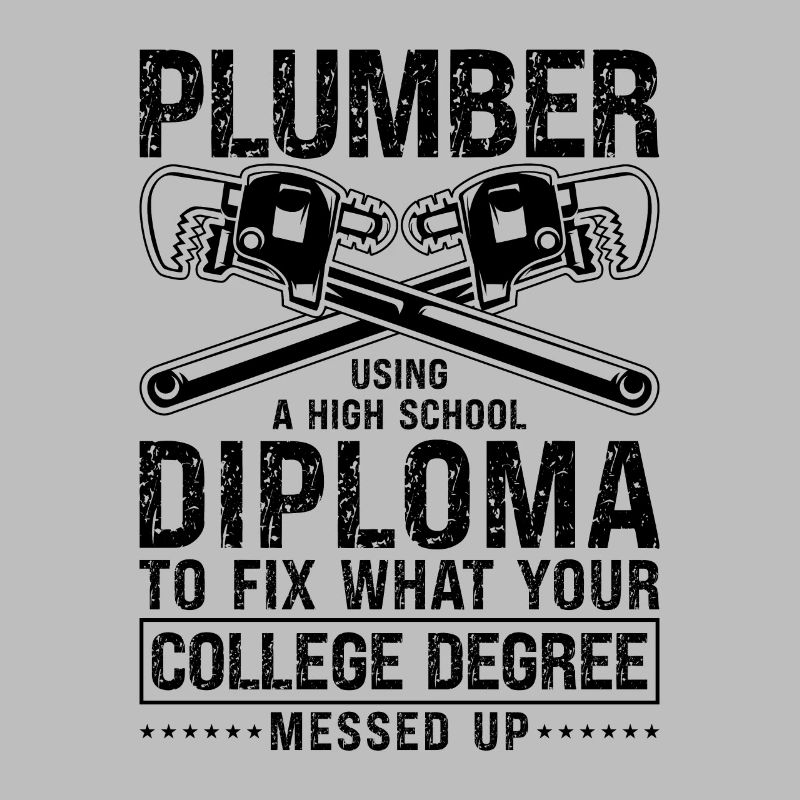 Using A High Tool Plumber Plumbing Pipe Plumbers