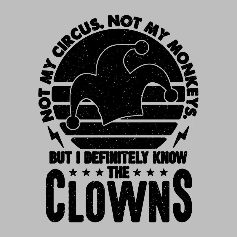Pas mon cirque Pas mon personnel de cirque Clowns de cirque