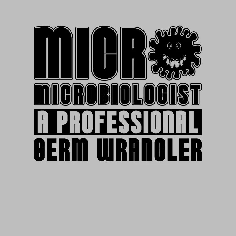 Microbiologist A Professional Germ Microscope