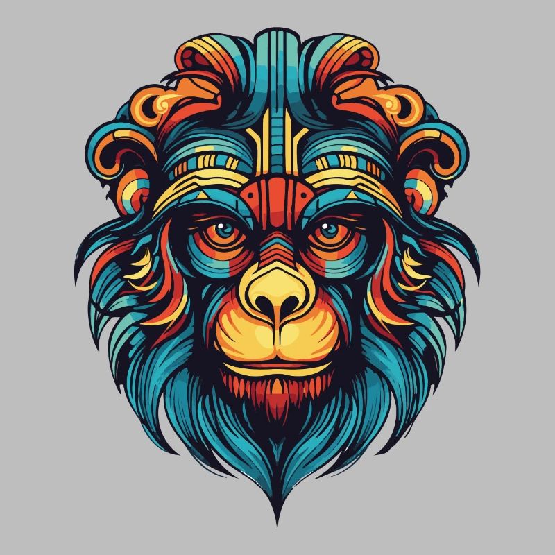 Monkey Portrait