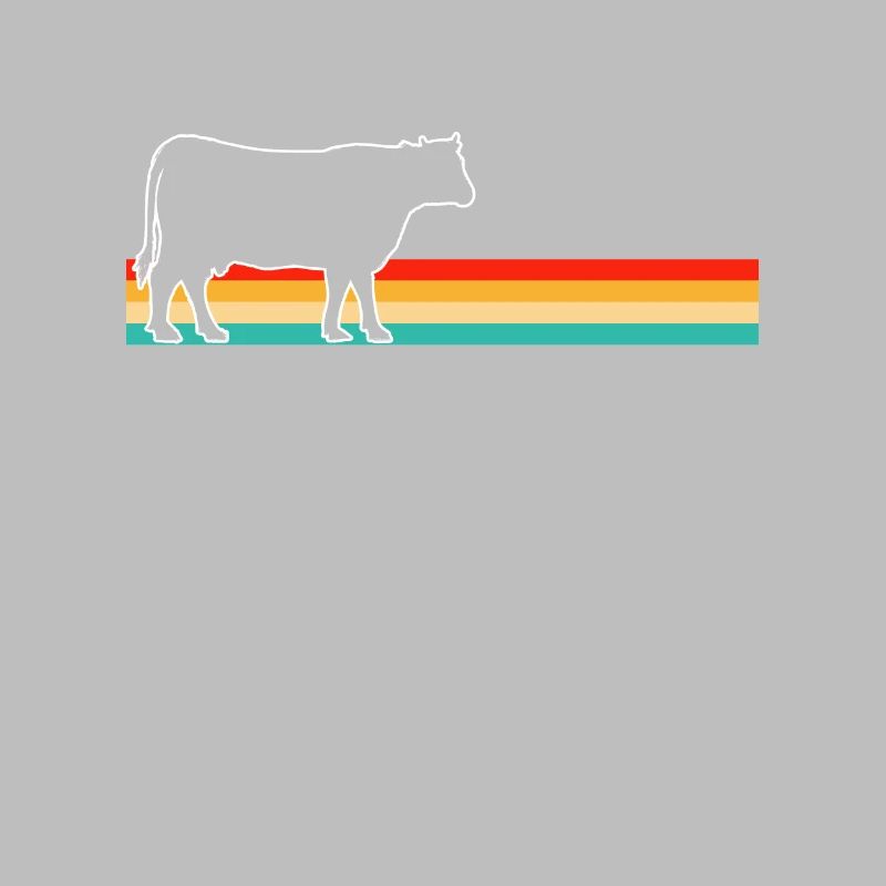 Bœuf de vache Retro