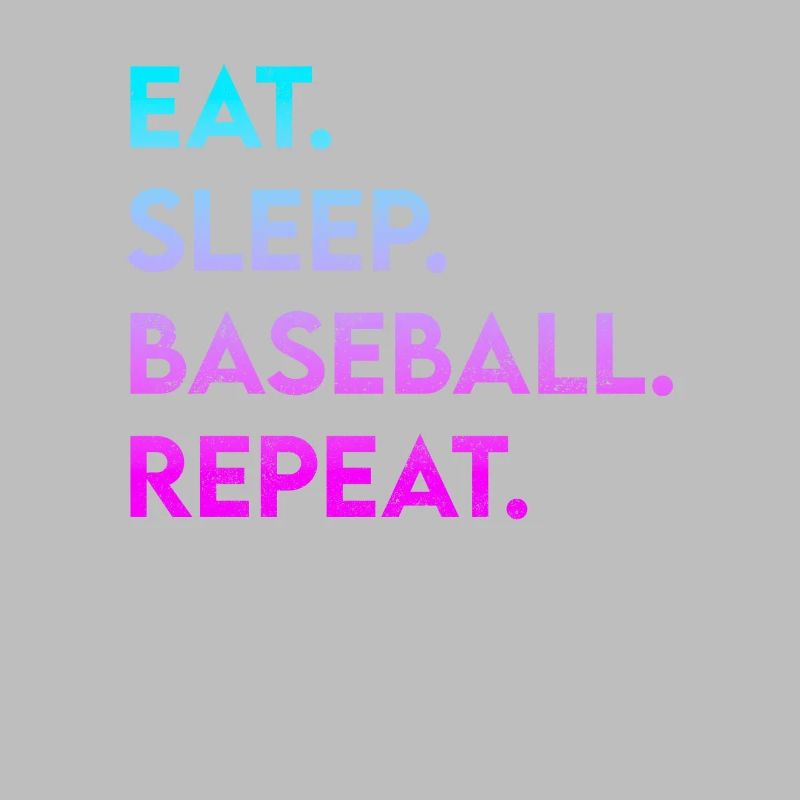 manger dormir baseball répéter