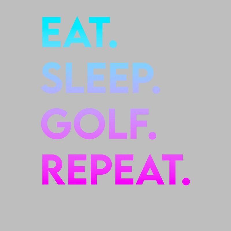 manger dormir golf répéter