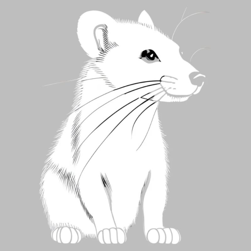 Furet espiègle