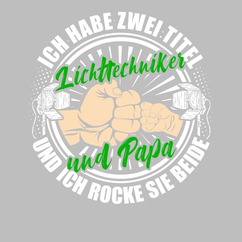 Papa und Lichttechniker Light-Crew Lichttechnik