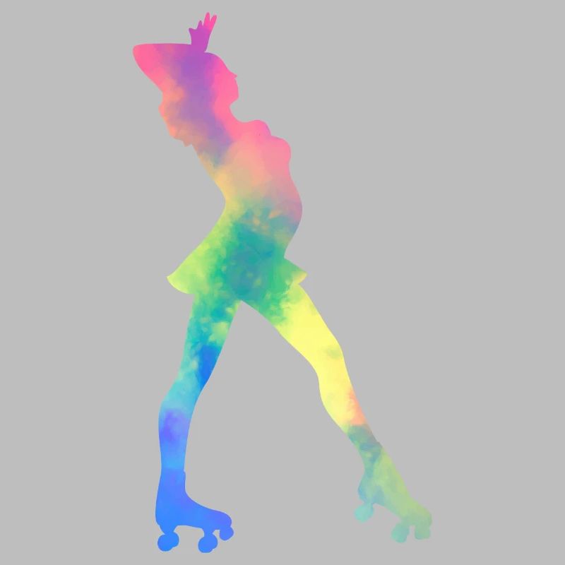 Mädchen Rollerblading Inline Skating Rollerblading