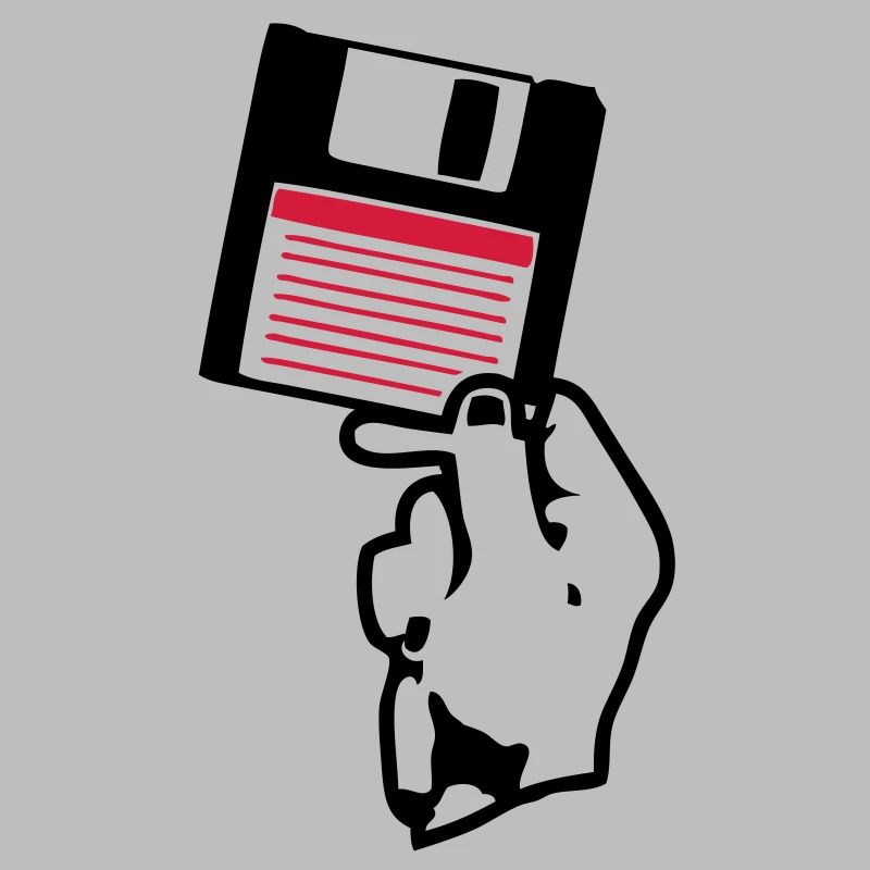 disquette disk scheibe disco main hand