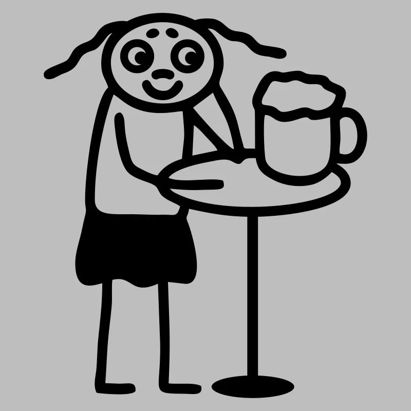 Frau trinkt Kaffee