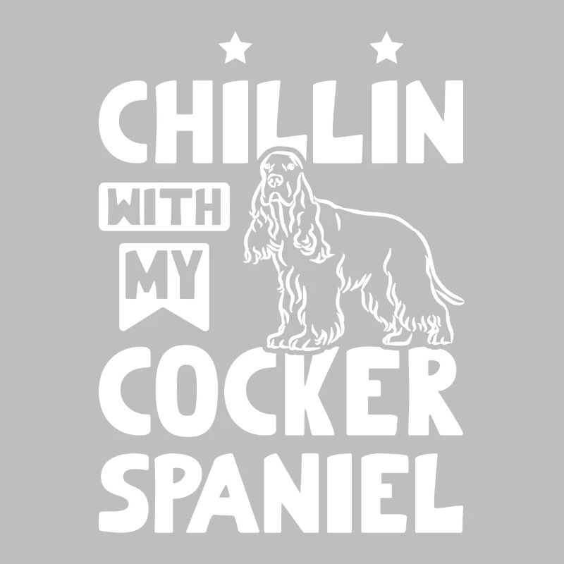 Chillin avec mon cocker spaniel