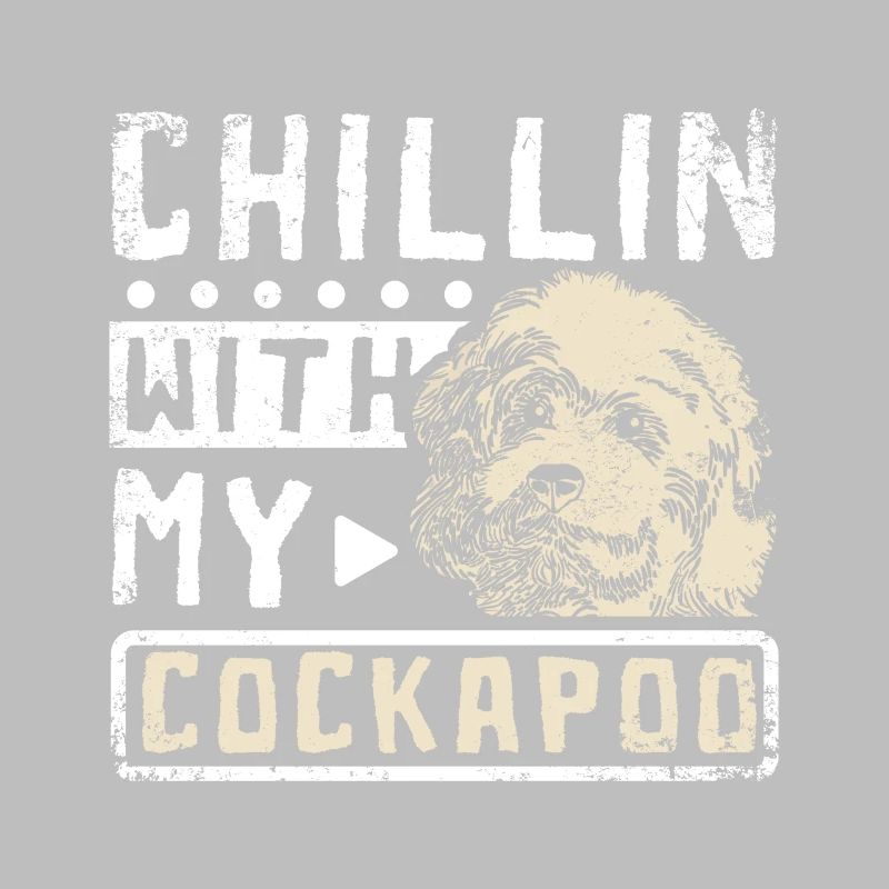 chillin avec mon cockapoo