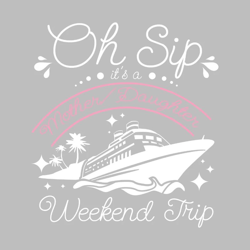 Oh gorgée, c’est un week-end de croisière mère-fille